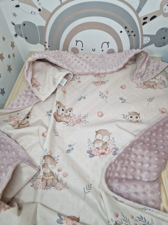 Minky sedziņa “pūcītes” NEW