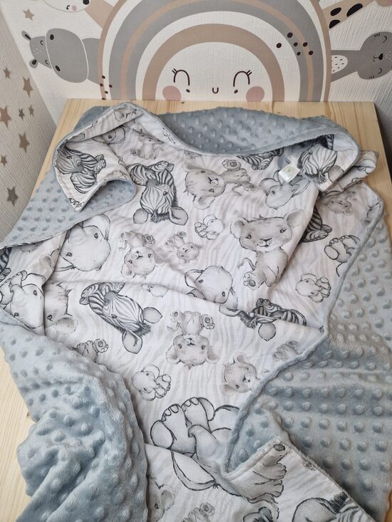 Minky sedziņa - "tīģeris, zebra, žirafe"