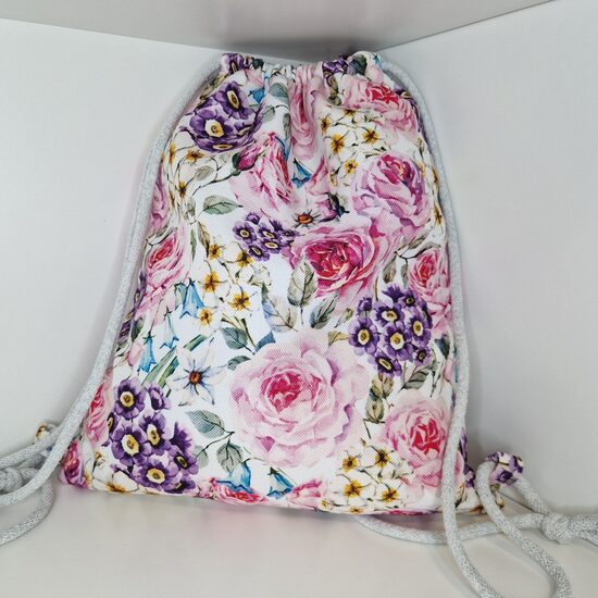 Mugursoma/maisiņš "Ziedi"