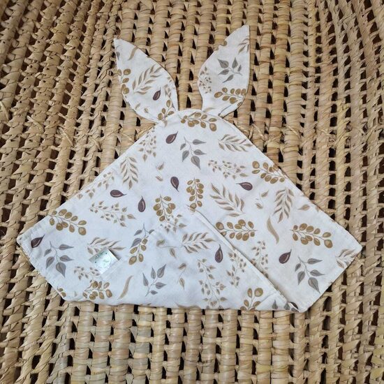 Miega lupatiņa no muslīna auduma - lapiņas