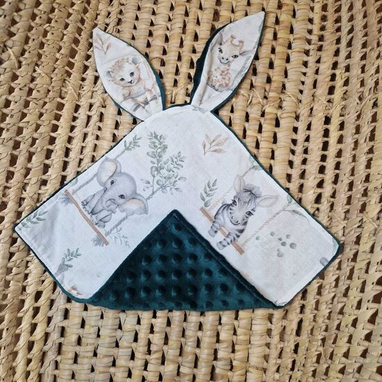 Miega lupatiņa - dzīvnieki uz sūpolem