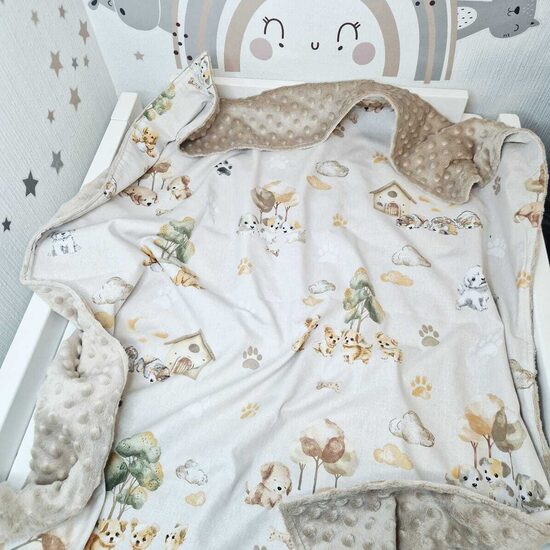 Minky flīsa sega "Sunīši´'