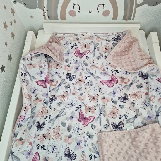 Minky sedziņa “krāsainie taurentiņi” NEW